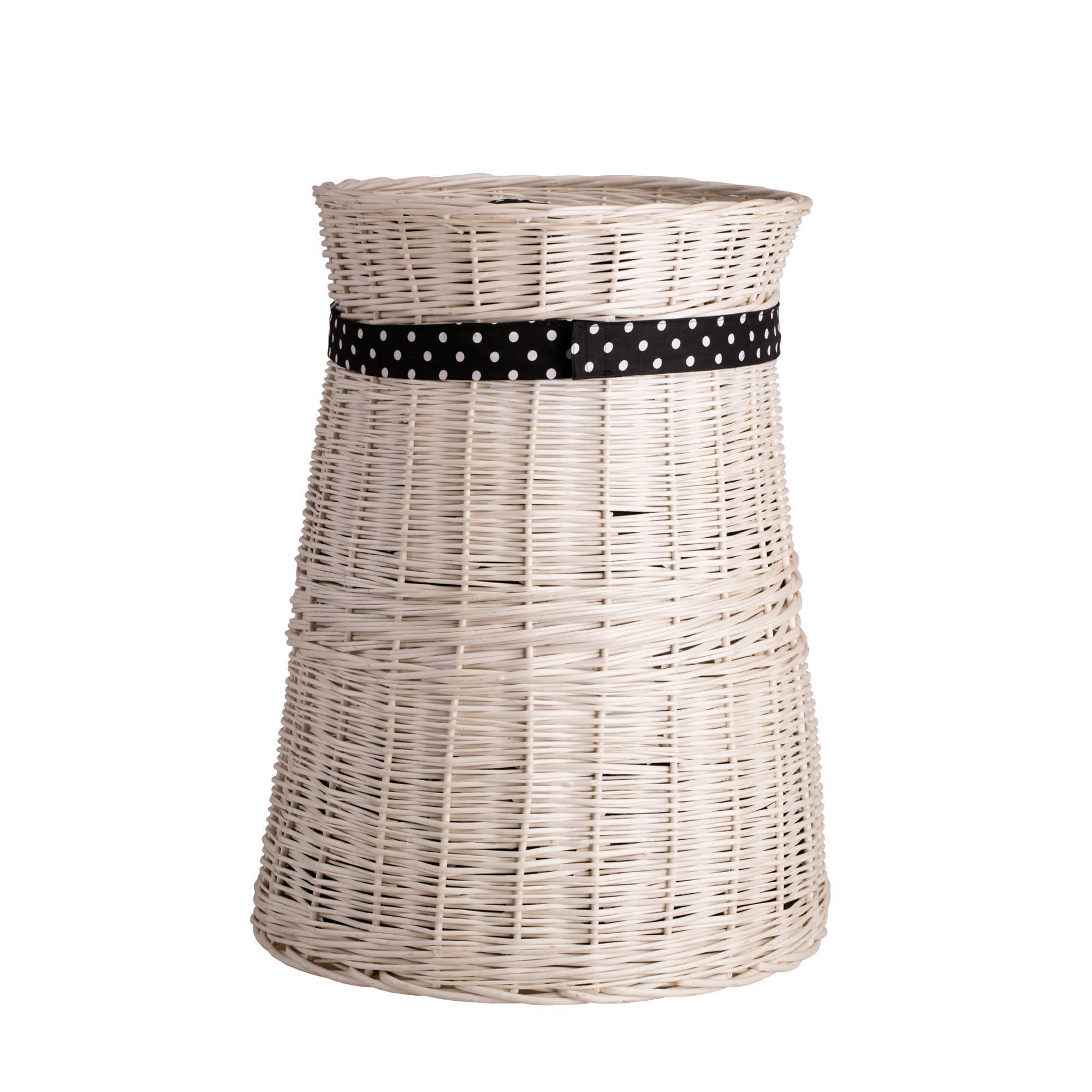 The Wicker Stories - Wholesale Pet Bed - Cat/Dog - Wicker Round Pet House, Whitewashed Pet Bed, Natural2