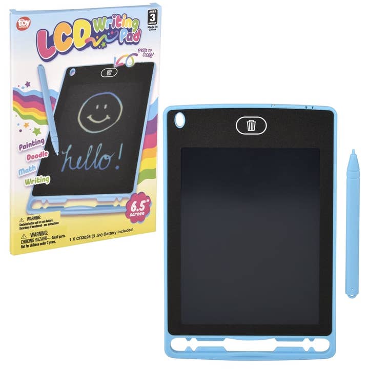 6.5" LCD Writing Pad - LLB Toys for wholesale by La Luna Bella - Toys