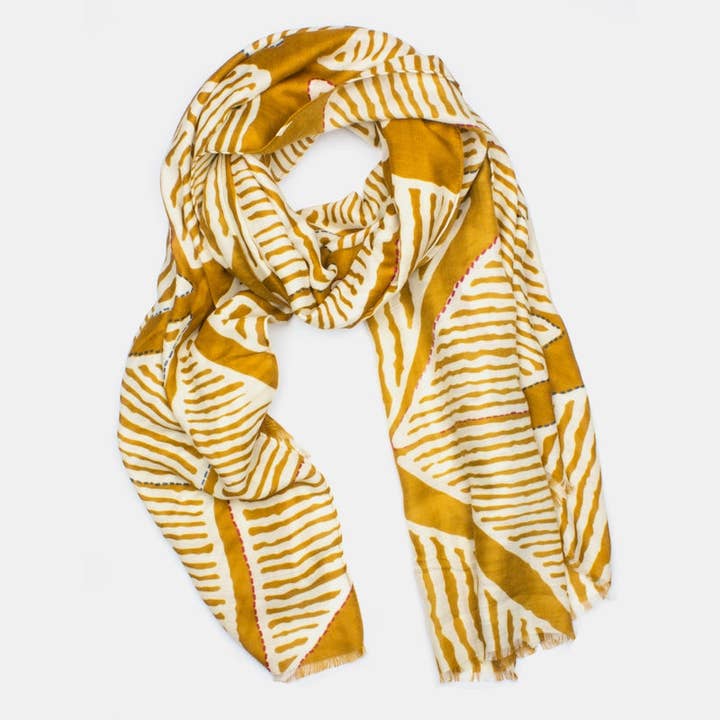 Newark Sjal Gul for wholesale by 7East