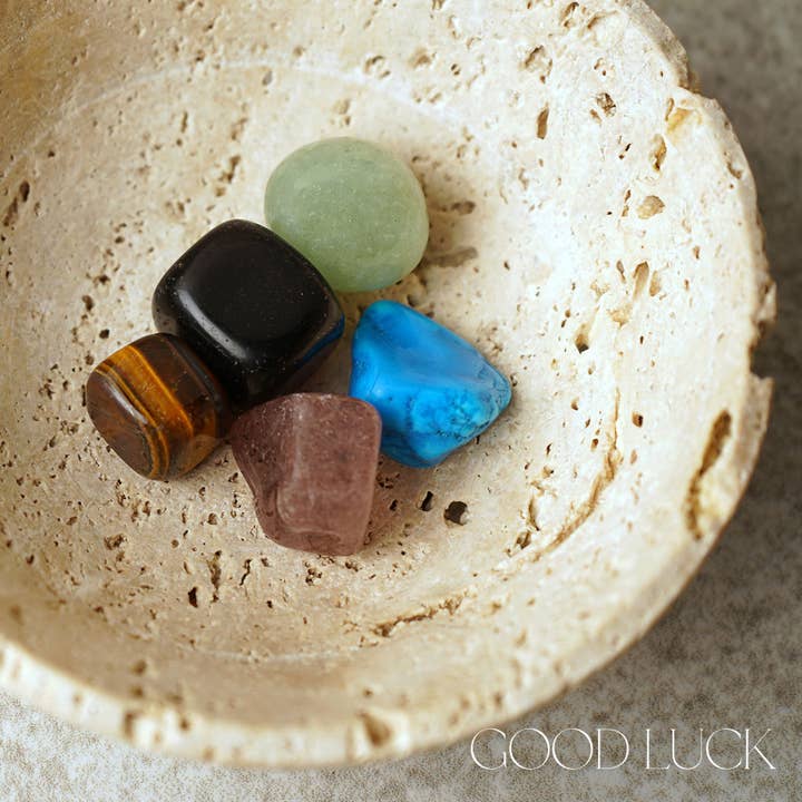 WIDDOP and Co. - Wholesale Ornament - **ASTD MULTI 24** Serenity Wellbeing Crystal Collection CDU8