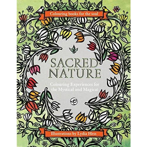 Microcosm Publishing & Distribution - Wholesale Coloring Book - Adult - Sacred Nature: Coloring Experiences for Mystical & Magical2