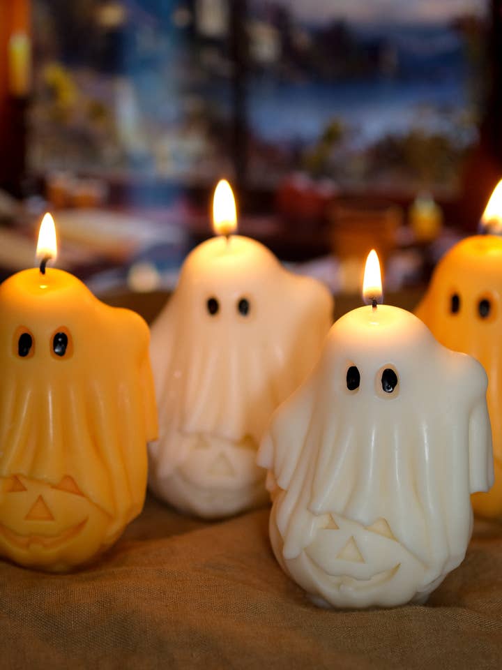 Ghost Spooky Candles | Halloween Candles for wholesale by Interlude Candles