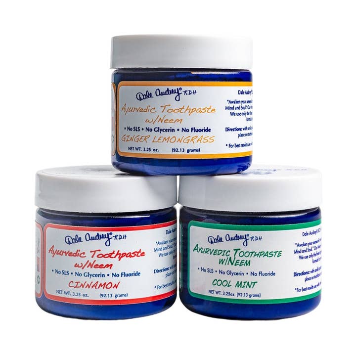 Ayurvedic Mineralizing Toothpaste w/NEEM for wholesale by Oral Fitness, Inc./Dale Audrey RDH