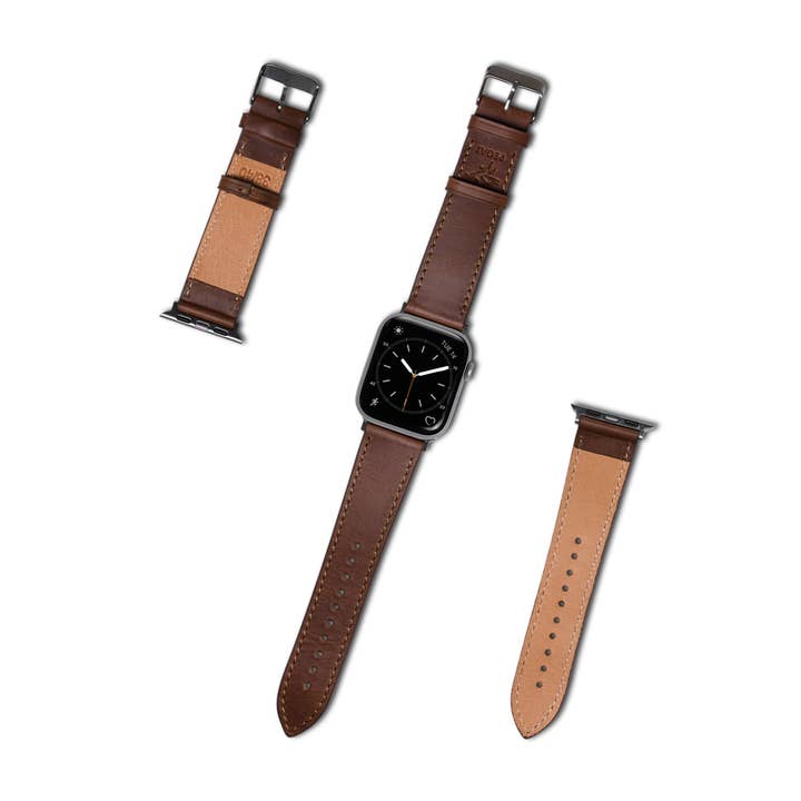 Pegai - Wholesale Watch Band/Strap - Women's - Addison Apple Watch leather strap - rustic