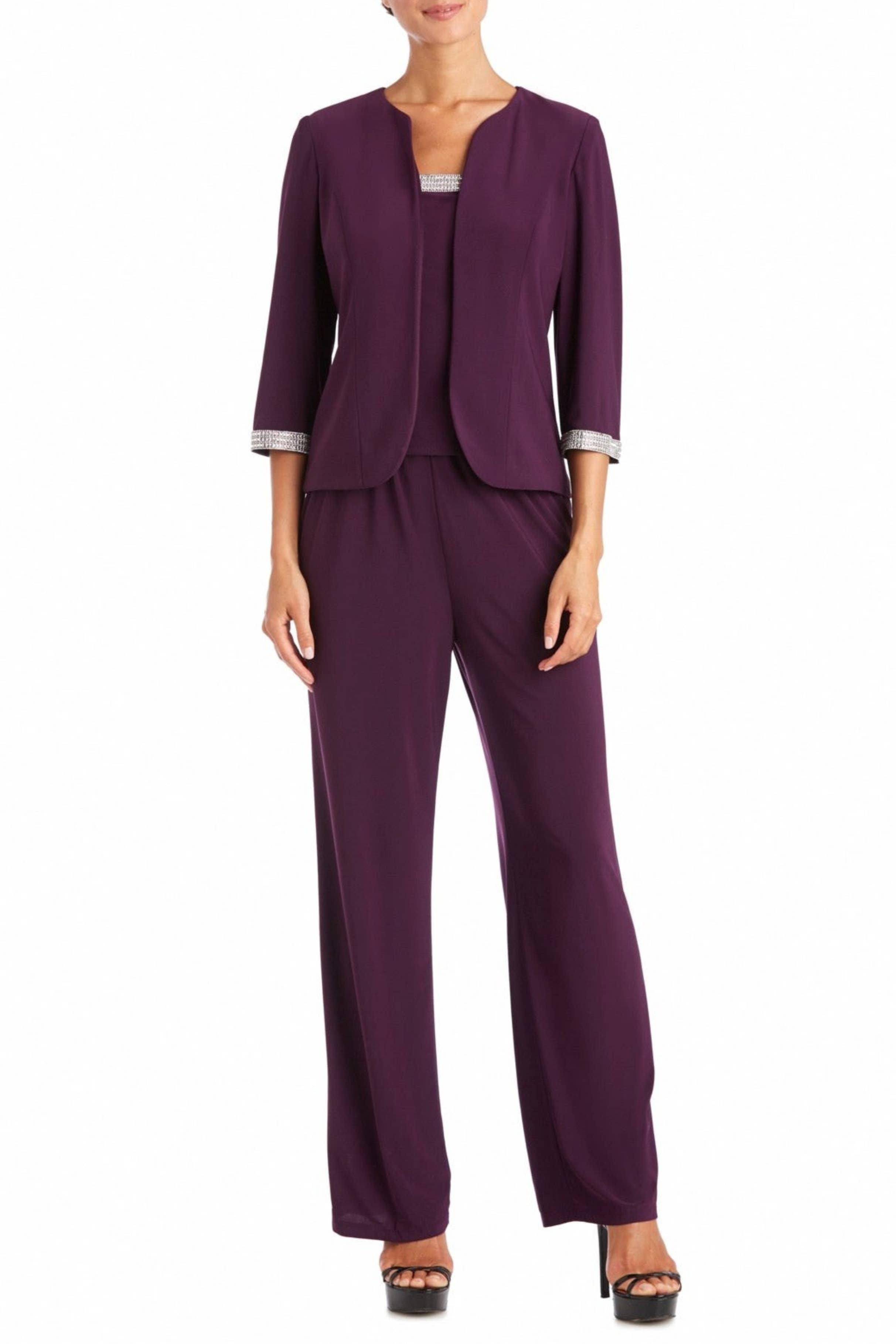 PLUM RM Richards Embellished 3-Piece Jacket Dress for wholesale on Faire