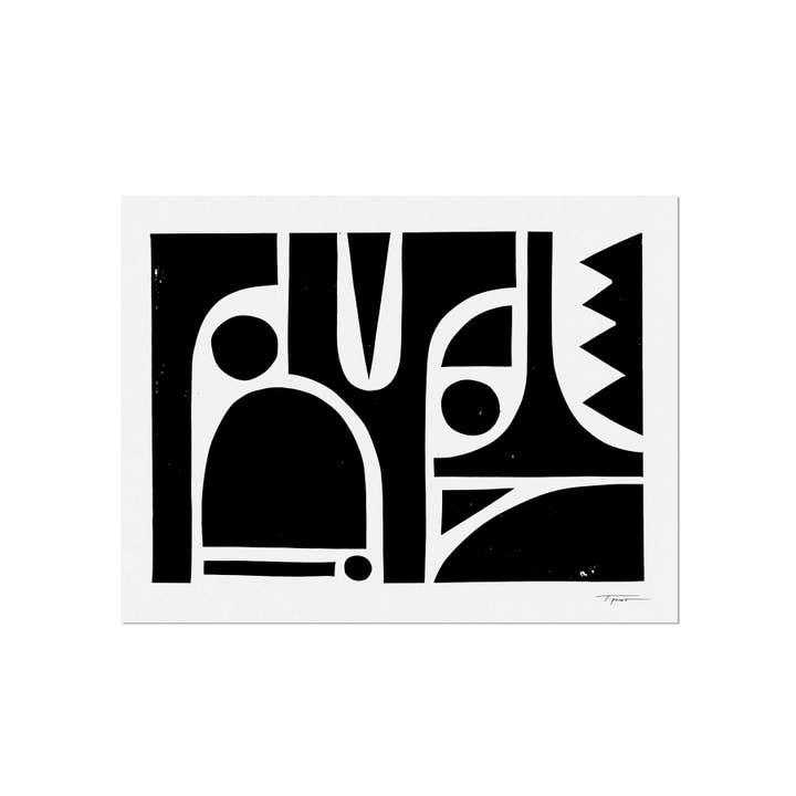 The Modern Bloc - Wholesale Art Print - Geometric Configuration