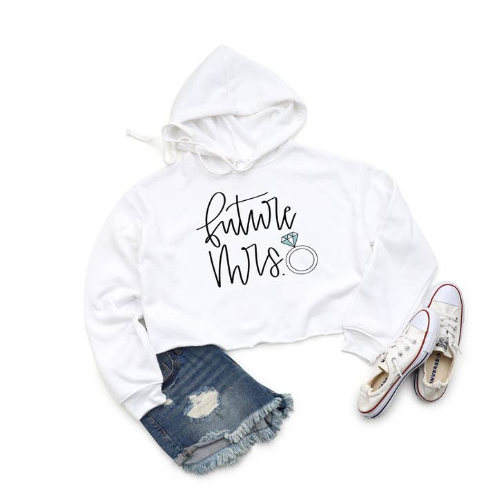 Two Jays - Wholesale Hoodie - Women's - Future Mrs Hoodie Cropped Hoodie Bride Hoodie0