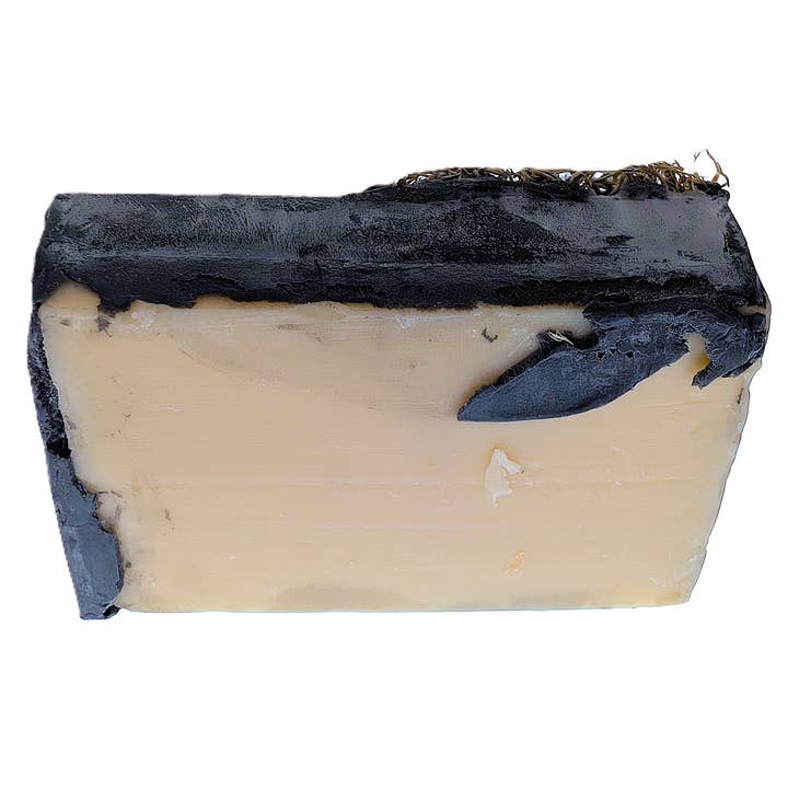 Paykoc Imports, Inc - Wholesale Bar Soap - VBosnali Exfoliating Loofah Soap – Handmade Goat Milk Bath Bar for Face & Body, Moisturizing & Invigorating Cleanse (Black Carbon)2