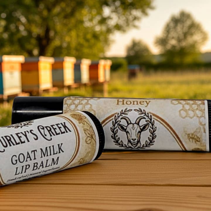 🍯 Honey | Goat Milk Lip Balm | Handmade Natural Skincare | Curley’s Creek for wholesale by Curley's Creek