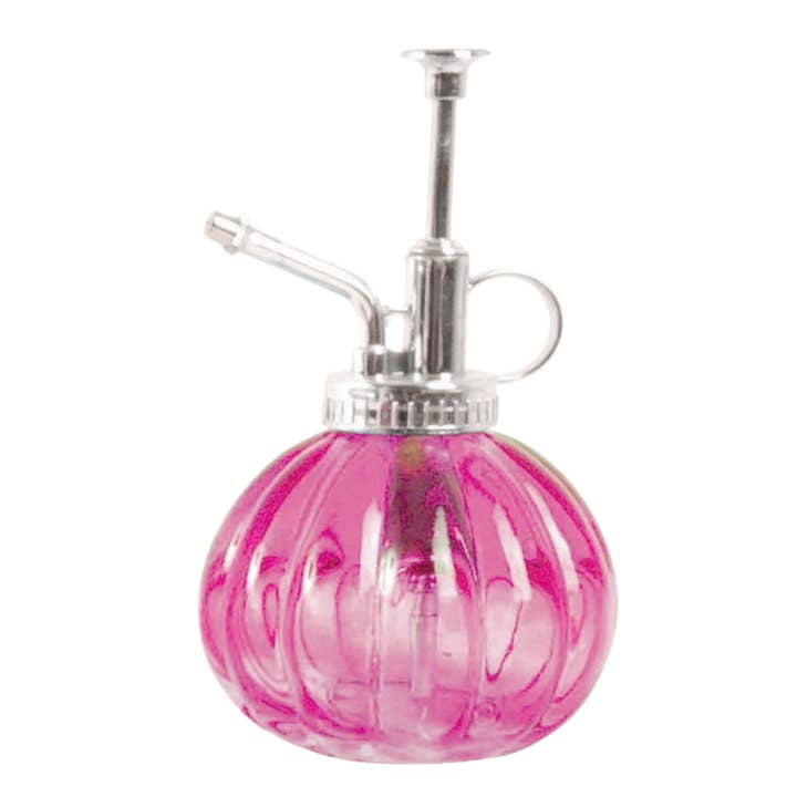 Esschert Design USA - Wholesale Plant Mister - Plant Mister, 0.23 L, Glass, Blue/Green/Pink, 3 Asst. Colors3