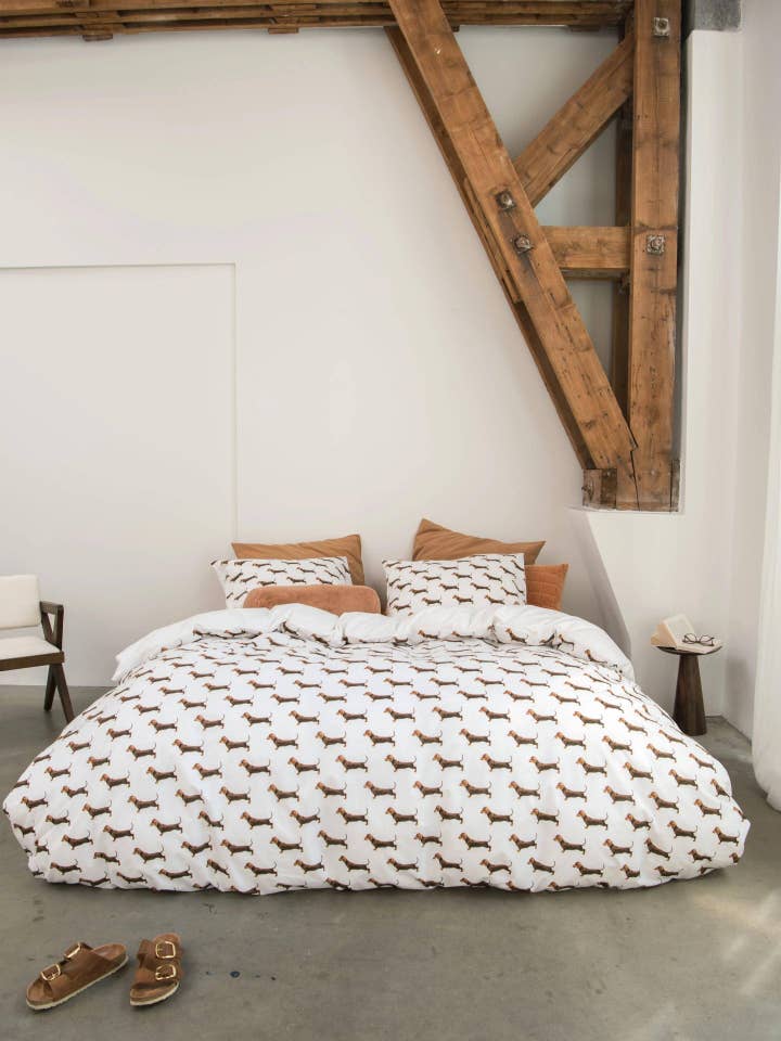 James der Dackel-Bettbezug-Set für den Großhandel von SNURK