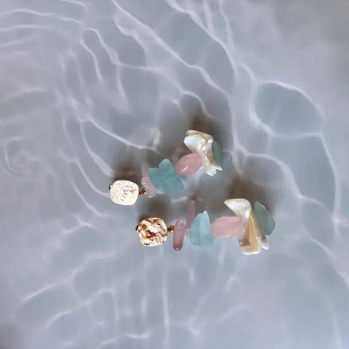 OE! - Wholesale Dangle Earrings - Sea Blossom Statement  - orecchini2