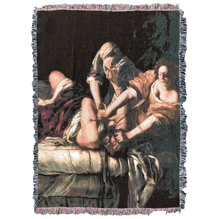 Judith Slaying Holofernes XL Blanket for wholesale by Inner Decay