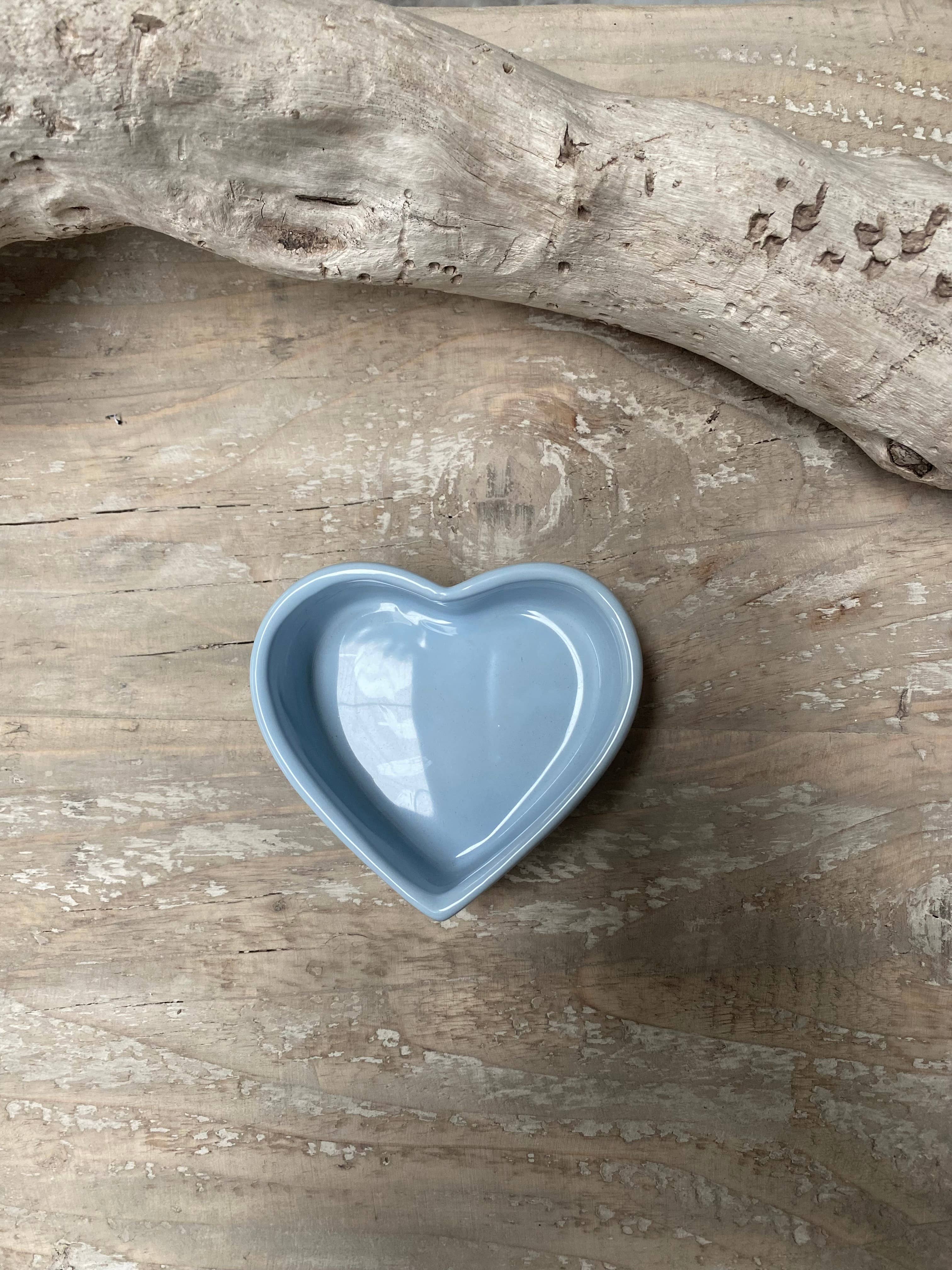 Luxe Lodge - Vente Assiettes/plats/bols de décoration - Bol en céramique en forme de coeur3