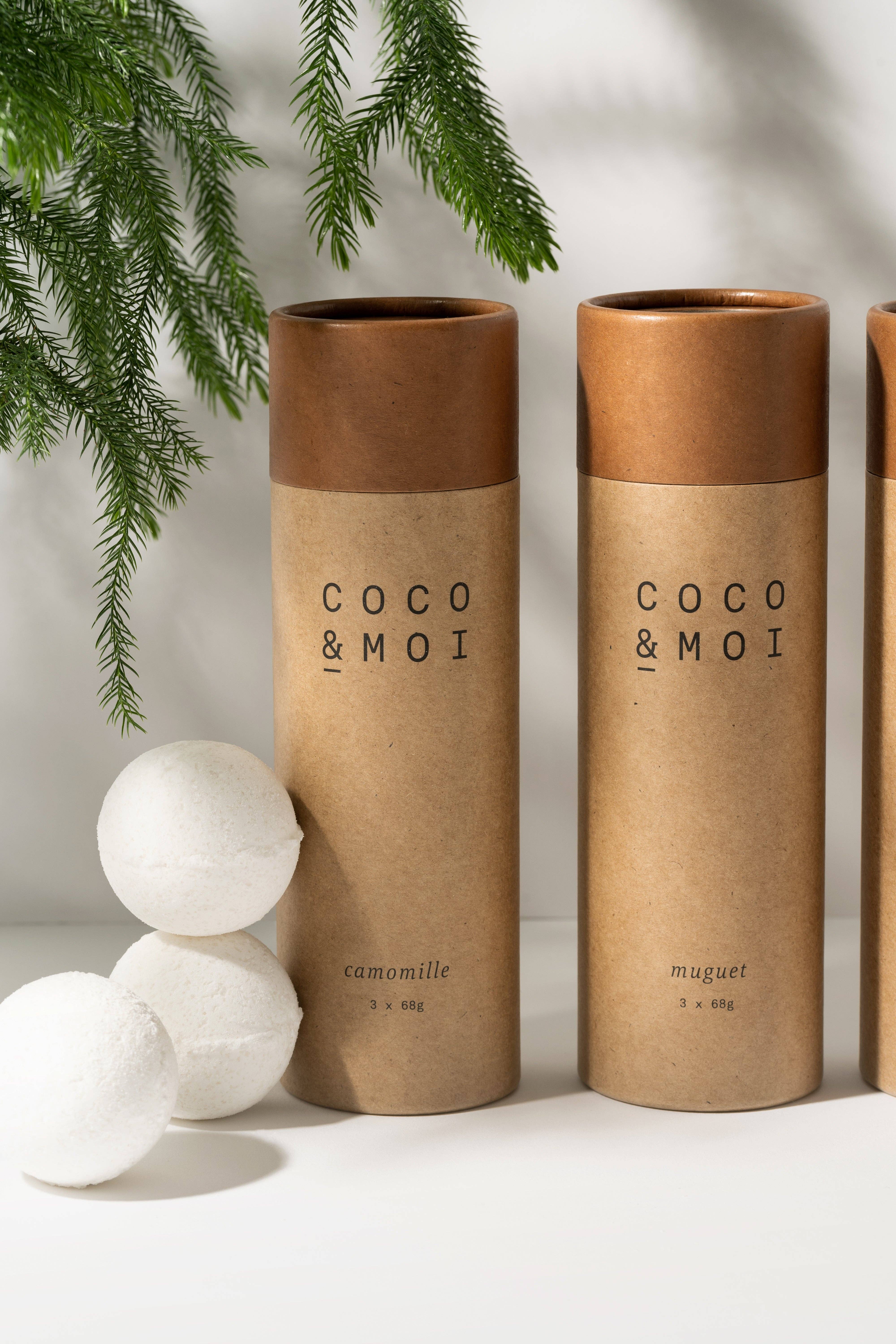 COCO & MOI - Vente Bombe de bain/poudre effervescente pour le bain - Lily of the Valley Bath Bomb1