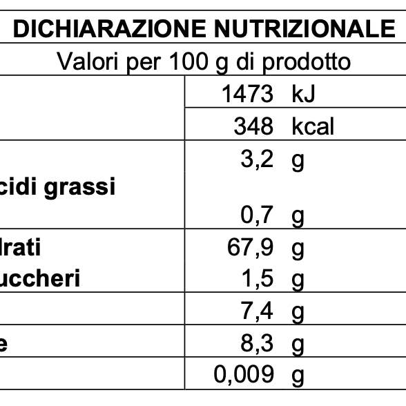 Pastificio di Chiavenna Srl – wholesale Mjöl – Blandat mjöl (majs och bovete) för Taragna Polenta