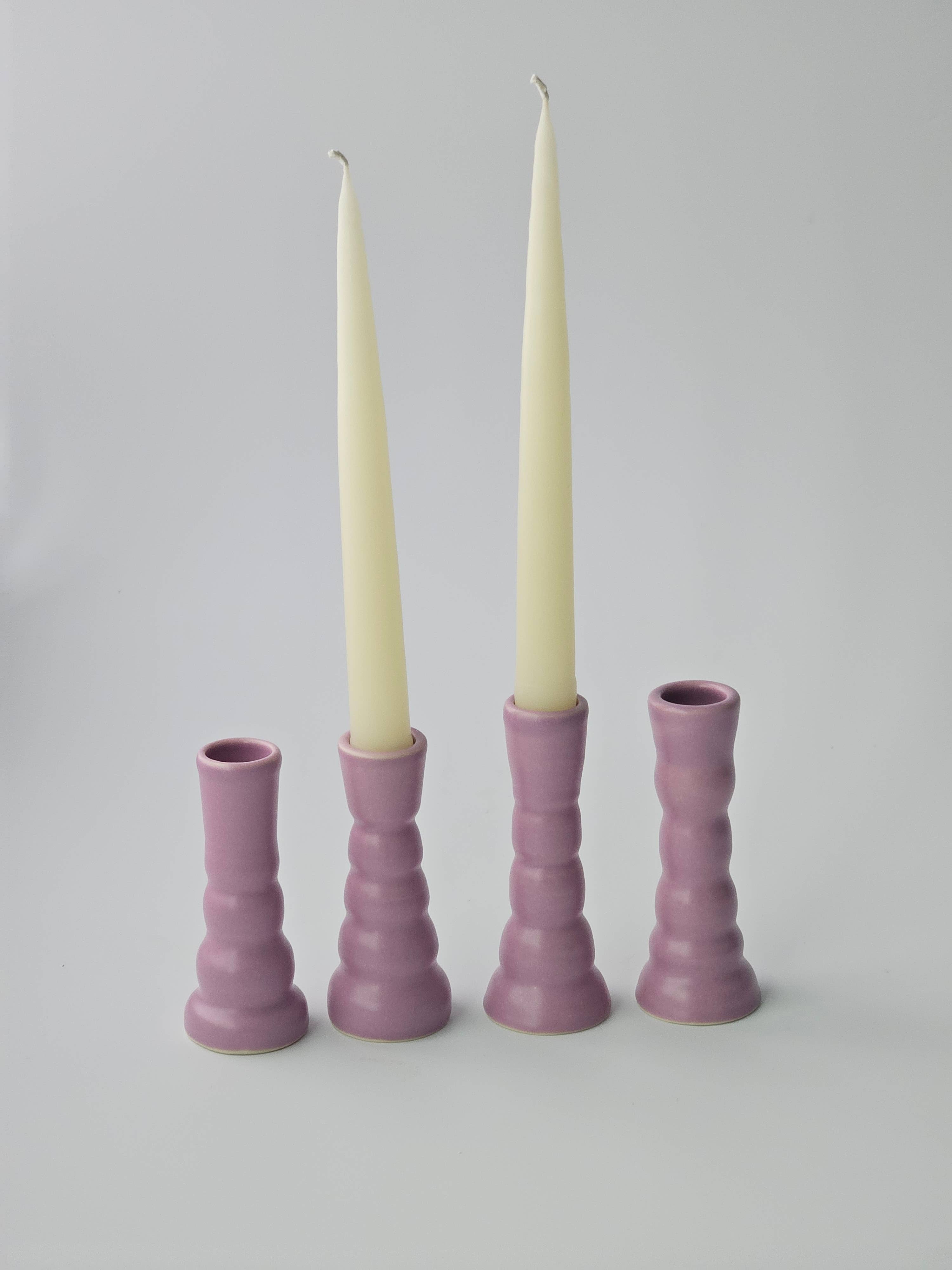 Bad Dogs Studio - Wholesale Candle Holder - Wiggly Candlestick • Colorful Ceramic Taper Candle Holder10