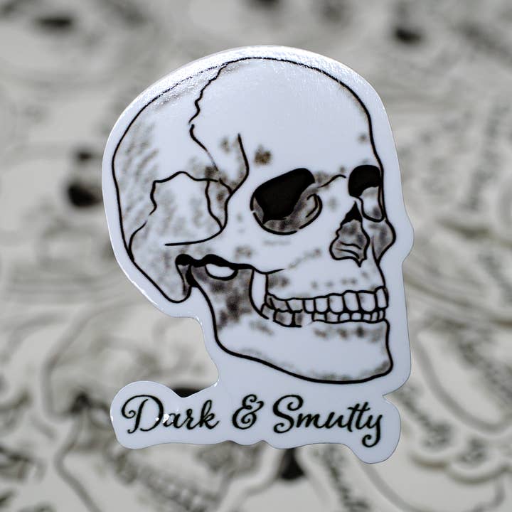 Dark & Smutty 2.9" Sticker for wholesale by Smut & Stick