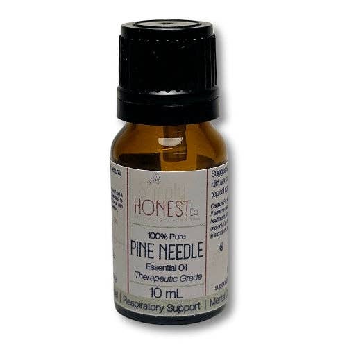 Pine Needle Essential Oil 10mL Glass Bottle for wholesale by Simply Honest Co.