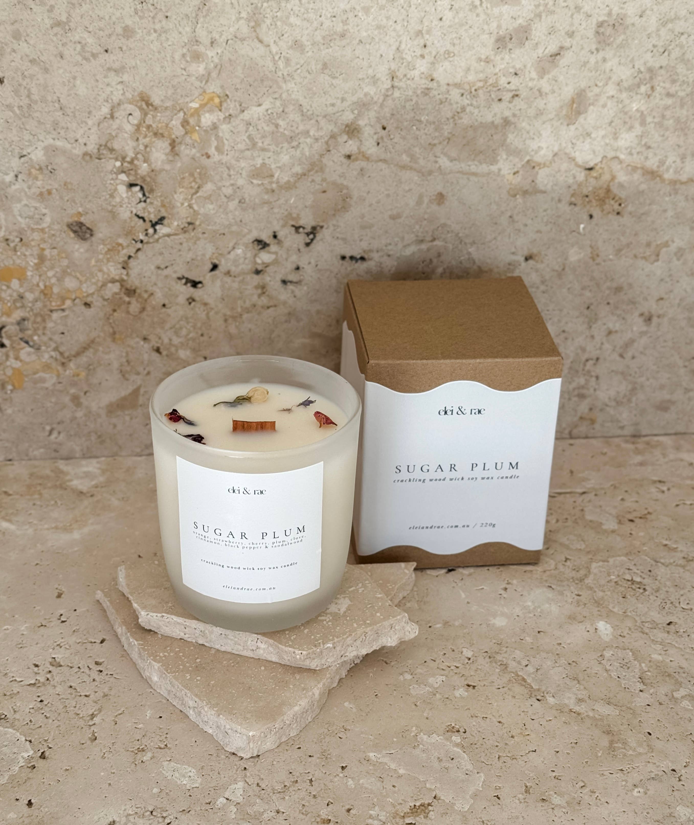 Elei & Rae – Engroshandel Glaslys – Elei & Rae signaturlys med 100 % naturlig vegansk sojavax9