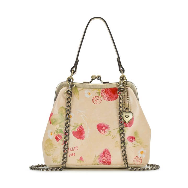 Mini Laureana Chaîne Bandoulière - Fraise Parisienne pour la vente par Patricia Nash