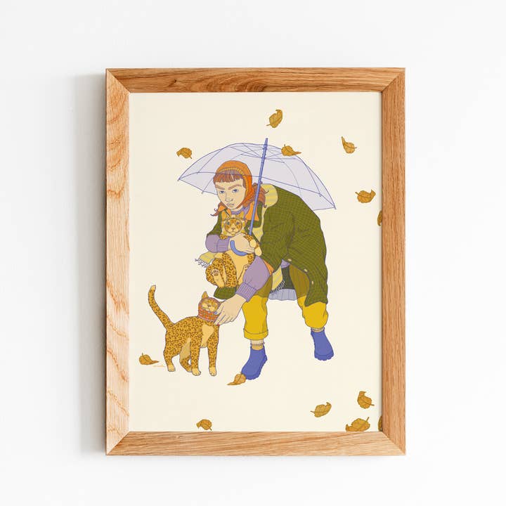 minttu illustrations - Wholesale Art Print - Art print "fall of the patriarchy"2