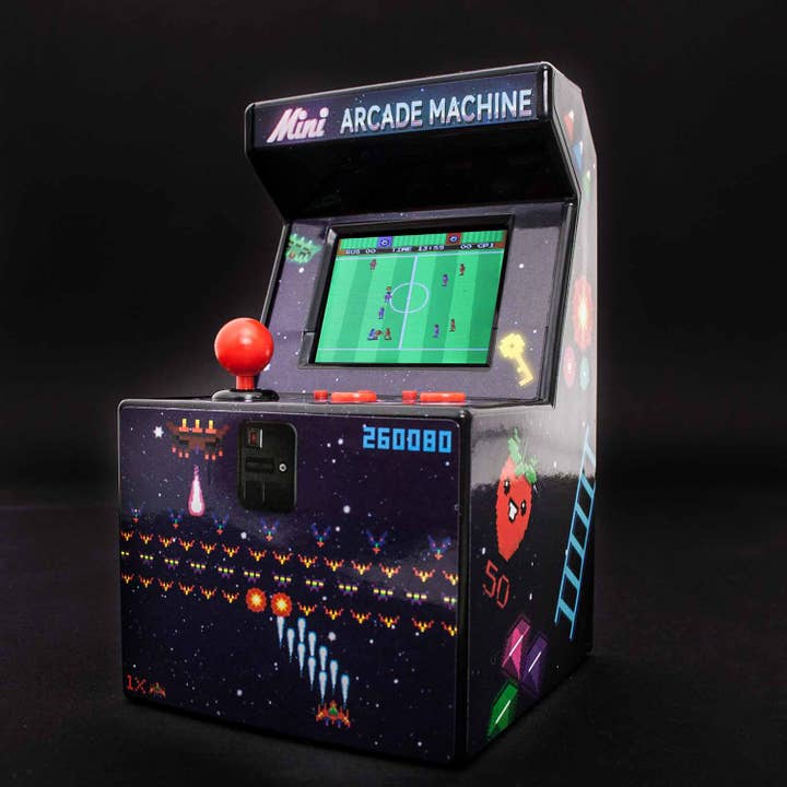 Thumbs Up GmbH - Wholesale Electronic Toy - Kids & Baby - ORB - Mini Arcade Machine - incl. 300x 16-bit games