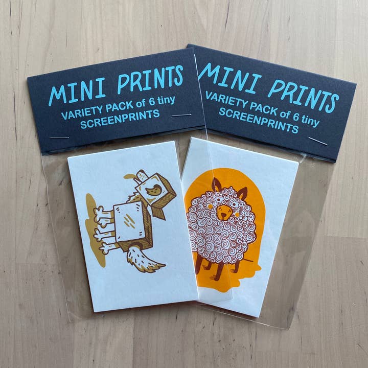 Mini-Prints! Kollektion 6 för wholesale av Stacey Malasky