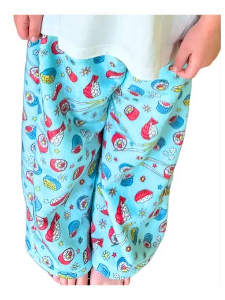 Macaron + Me - Wholesale Pants - Kids - Plush Pants - Sushi