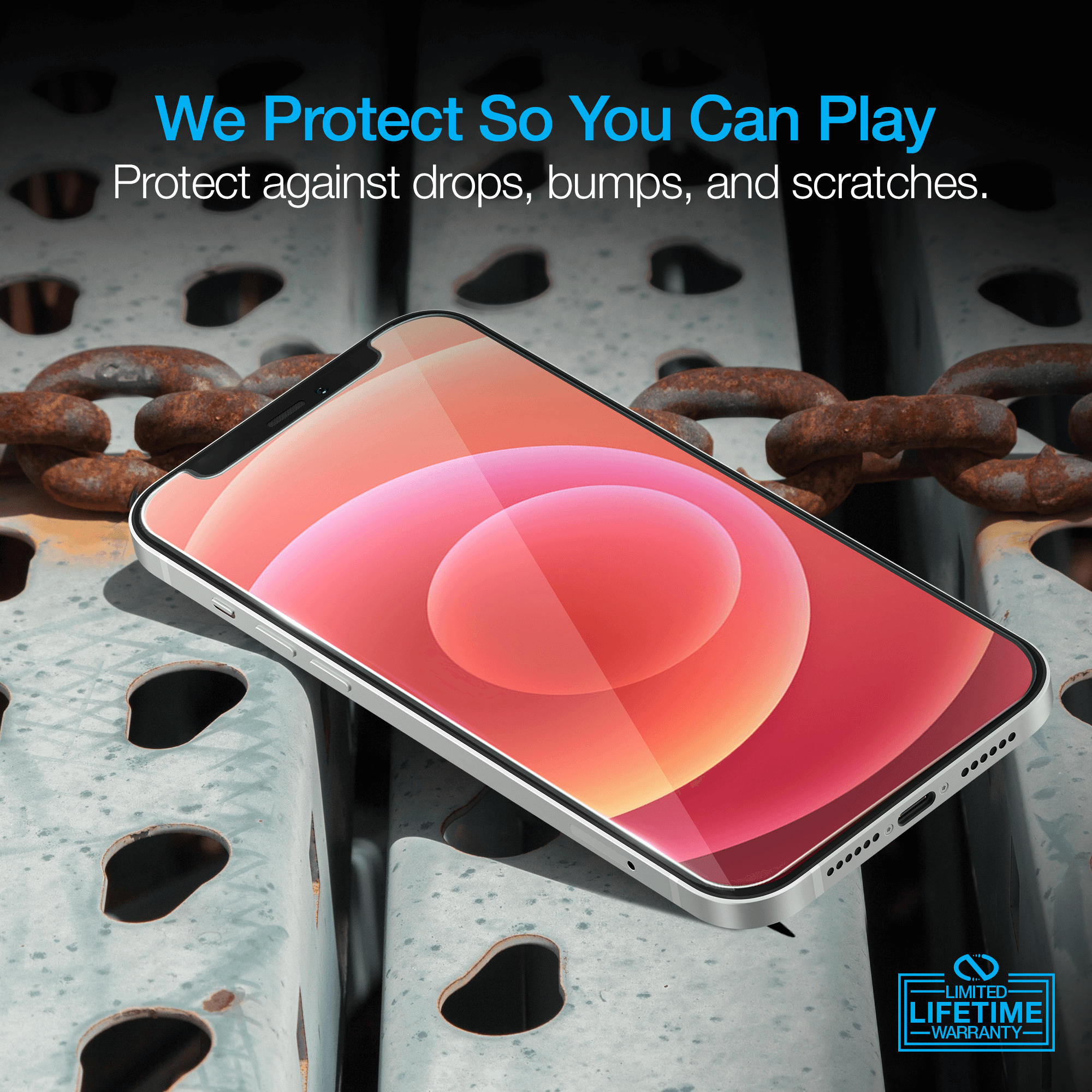 JupiterGear Home – Protetor de ecrã de tablet por atacado – Conjunto de 25 peças de Vidro Temperado Naztech IntelliShield HD para iPhone1