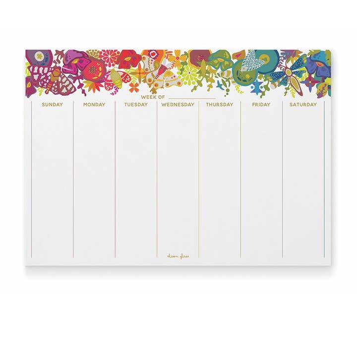Bloc-notes Calendrier Théorie Art pour la vente par Alison Glass