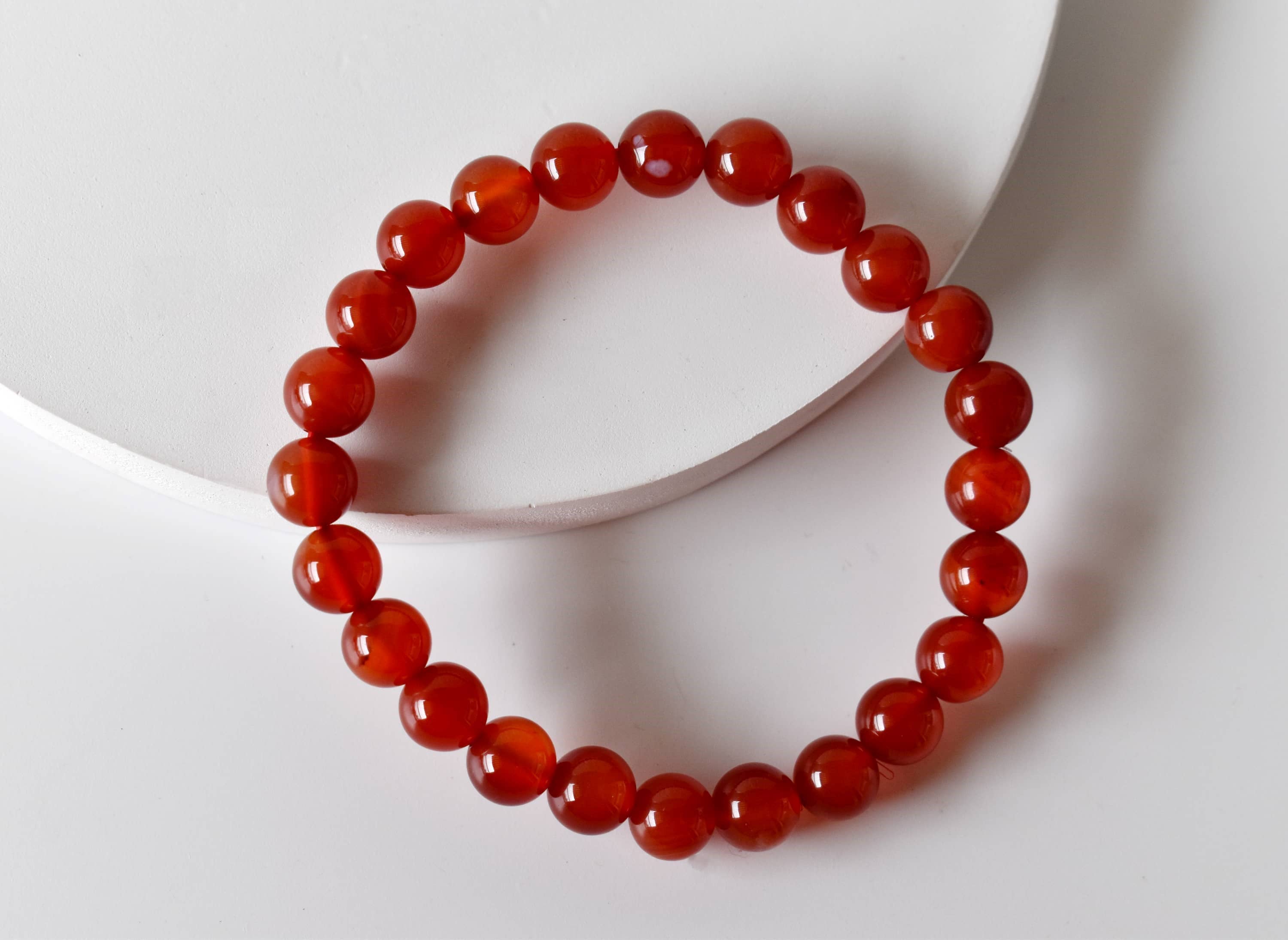 Soothing Crystals - Wholesale Beaded Bracelet - Healing Bracelet | Red Onyx | Gemstone Bracelet4