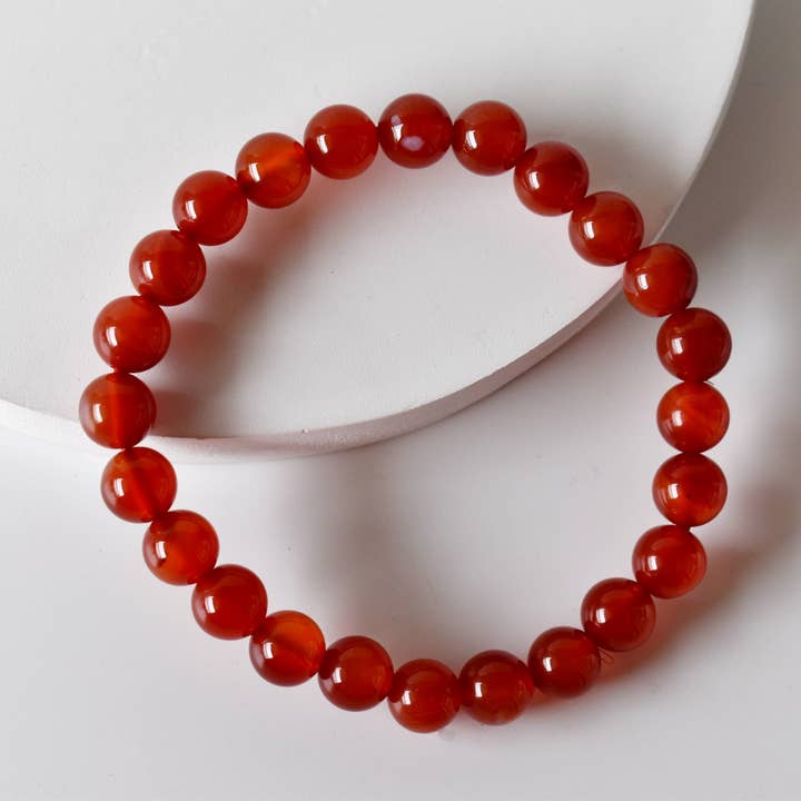 Soothing Crystals - Wholesale Beaded Bracelet - Healing Bracelet | Red Onyx | Gemstone Bracelet4