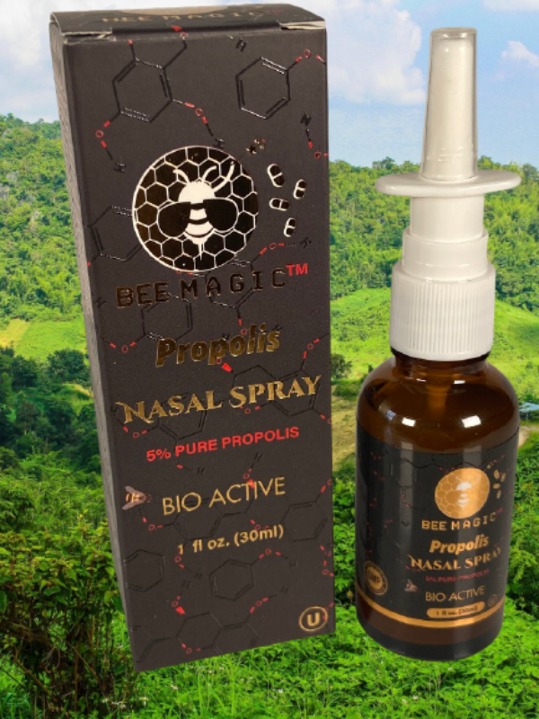 Bee Magic – wholesale Näsvård – Propolis 5% nässpray, Kosher OU0