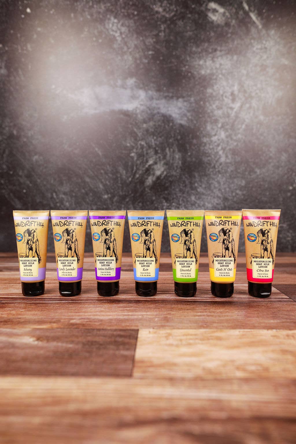 Windrift Hill Goat Milk Skincare - Wholesale Hand & Body Lotion - Rain Goat Milk Lotion - Tube | 6pack5