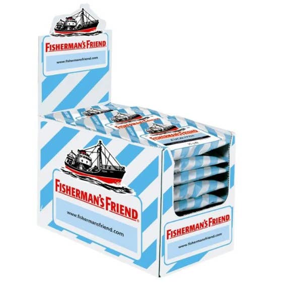 123bonbon – Großhandel Bonbons – Fisherman's Friend Eukalyptus, zuckerfrei