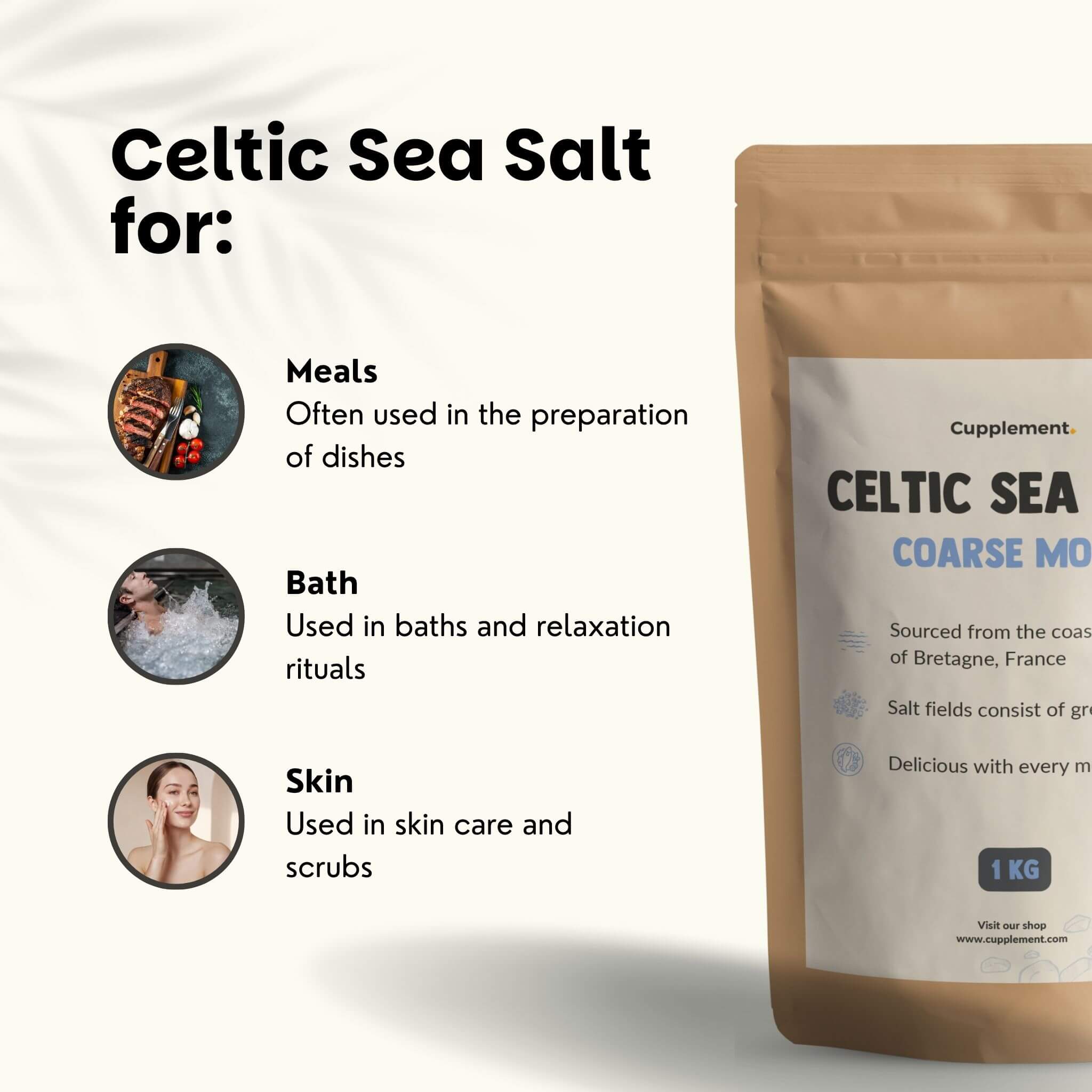 Cupplement b.v. – wholesale Salt – Celtic Sea Salt  1 kg4