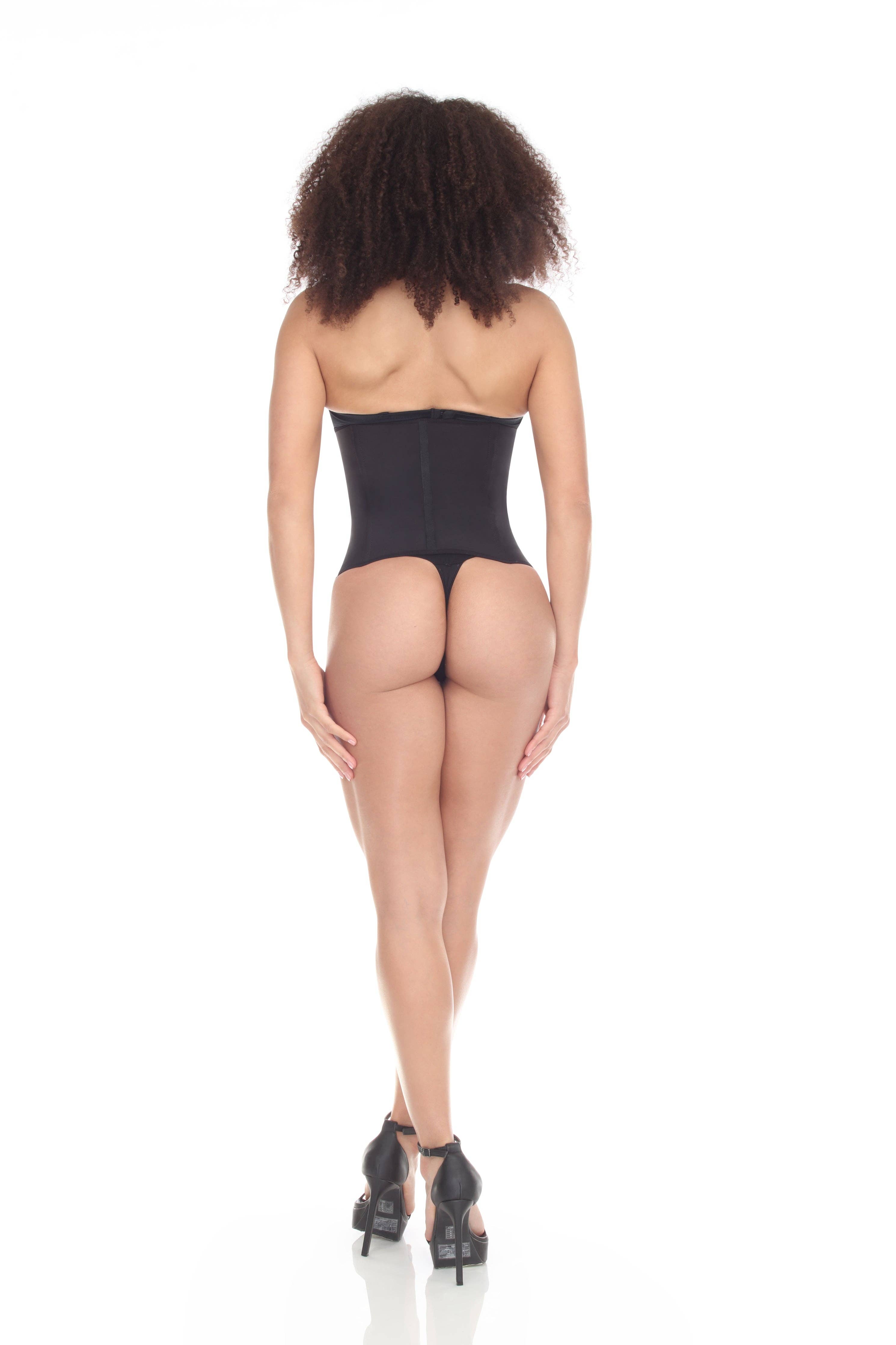 Black 1025 Perfect Shape Petite Torso Latex Shaper for wholesale on Faire7