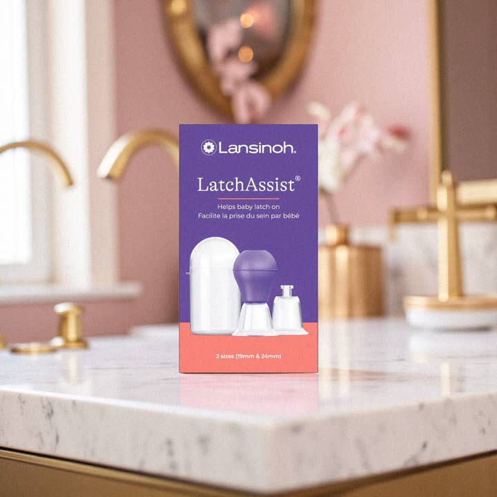 Poire à mamelons Latch Assist™ Lansinoh – Facilite la prise du sein pour la vente par Bienfaits pour Maman