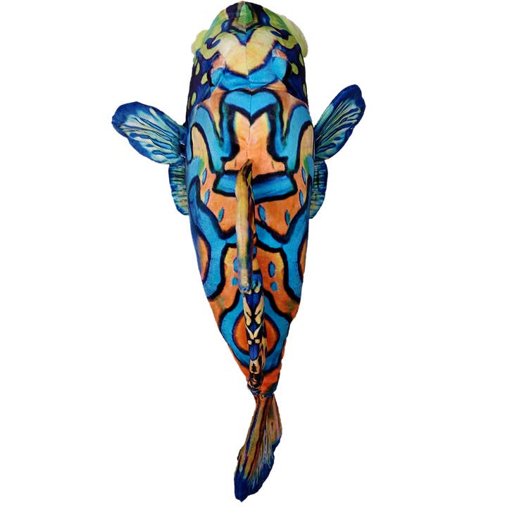 Texas Toy Distribution - Wholesale Stuffed/Plush Toy - Kids & Baby - Mandarinfish 17" Colorful Aquatic Plush Stuffed Animal1