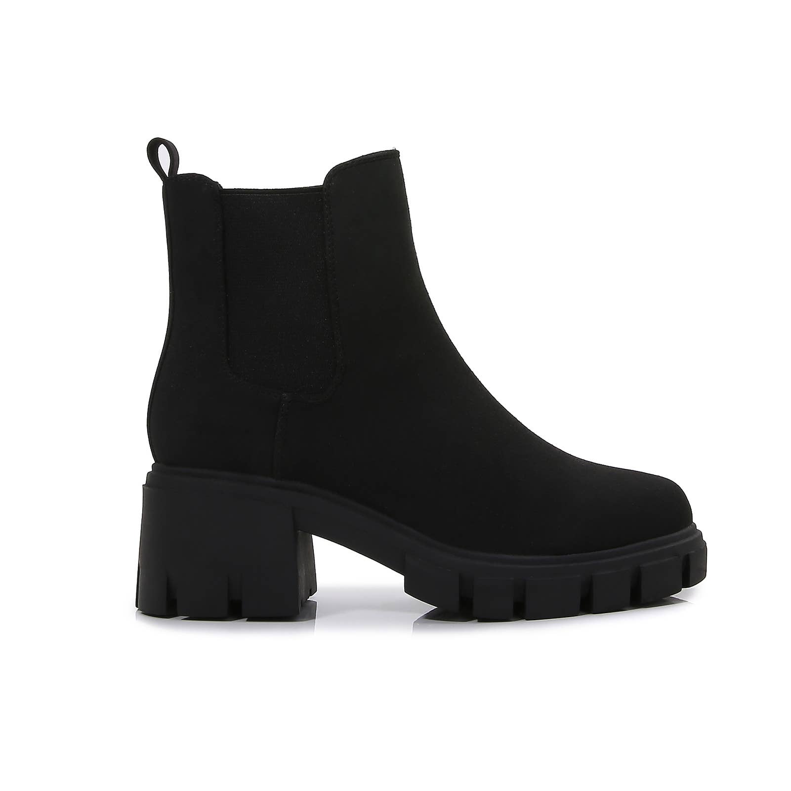 Shop Lev – Botas Chelsea – Mulher por atacado – Mulher Camurça Side Elastic Gussets Chelsea Botas9