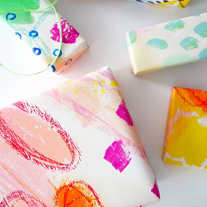 JM Design Studio – wholesale Flat wrap – Abstract Art Wrapping Paper, Abstract Art Gift Wrap