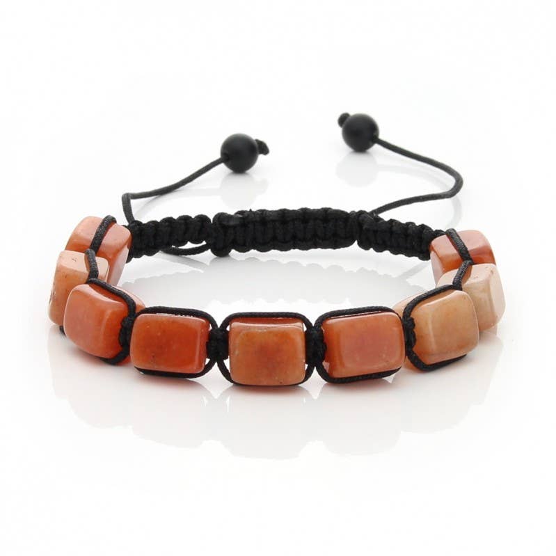 UniArt – wholesale Pärlarmband – Justerbart armband med naturliga chakrasstenar6