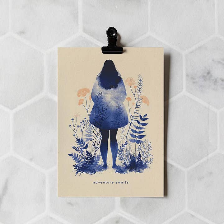 Botanopia - gifts , decor and cards for plant lovers - Wholesale Friendship Card - Adventure Awaits | Encouragement Friendship Card3