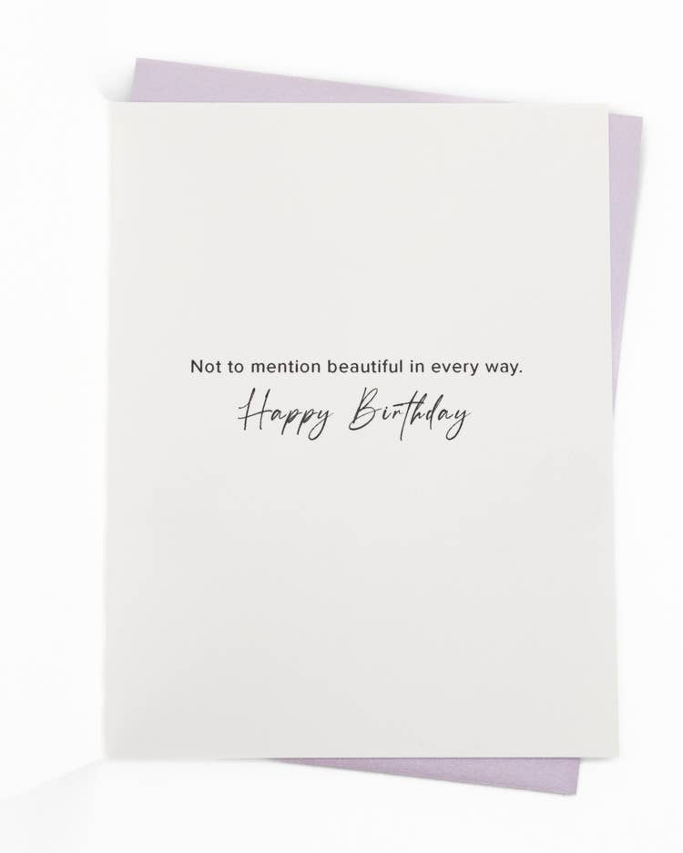 Lavender Vines - Wholesale Birthday Card - 'Macaron Melody' Macaron Birthday Greeting Card2