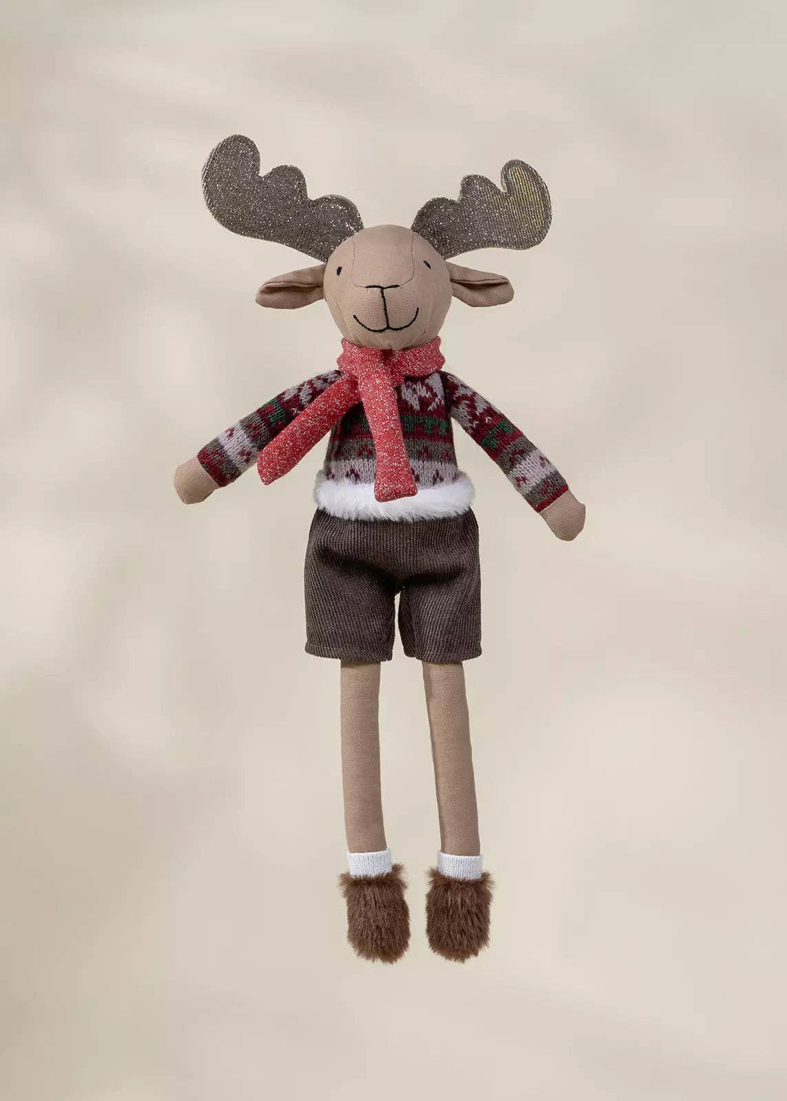 Coco Village - Wholesale Stuffed/Plush Toy - Kids & Baby - Moose Plush Toy - Holiday Collection