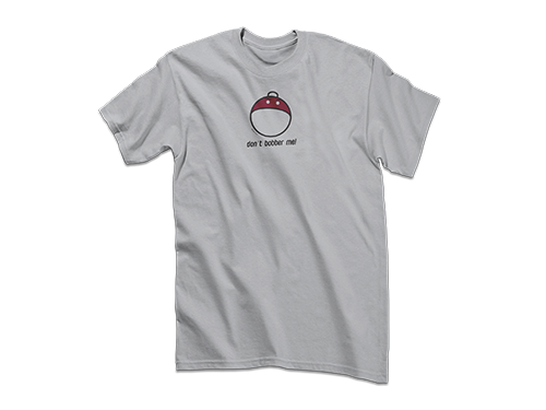Sports Grey Don’t Bobber Me Tee Shirt for wholesale on Faire0