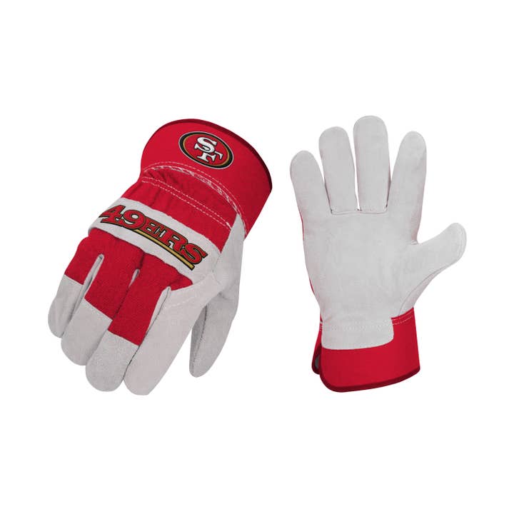 Guantes de trabajo «The Closer» de los 49ers de la NFL de para venta al por mayor de Inglasco Inc.