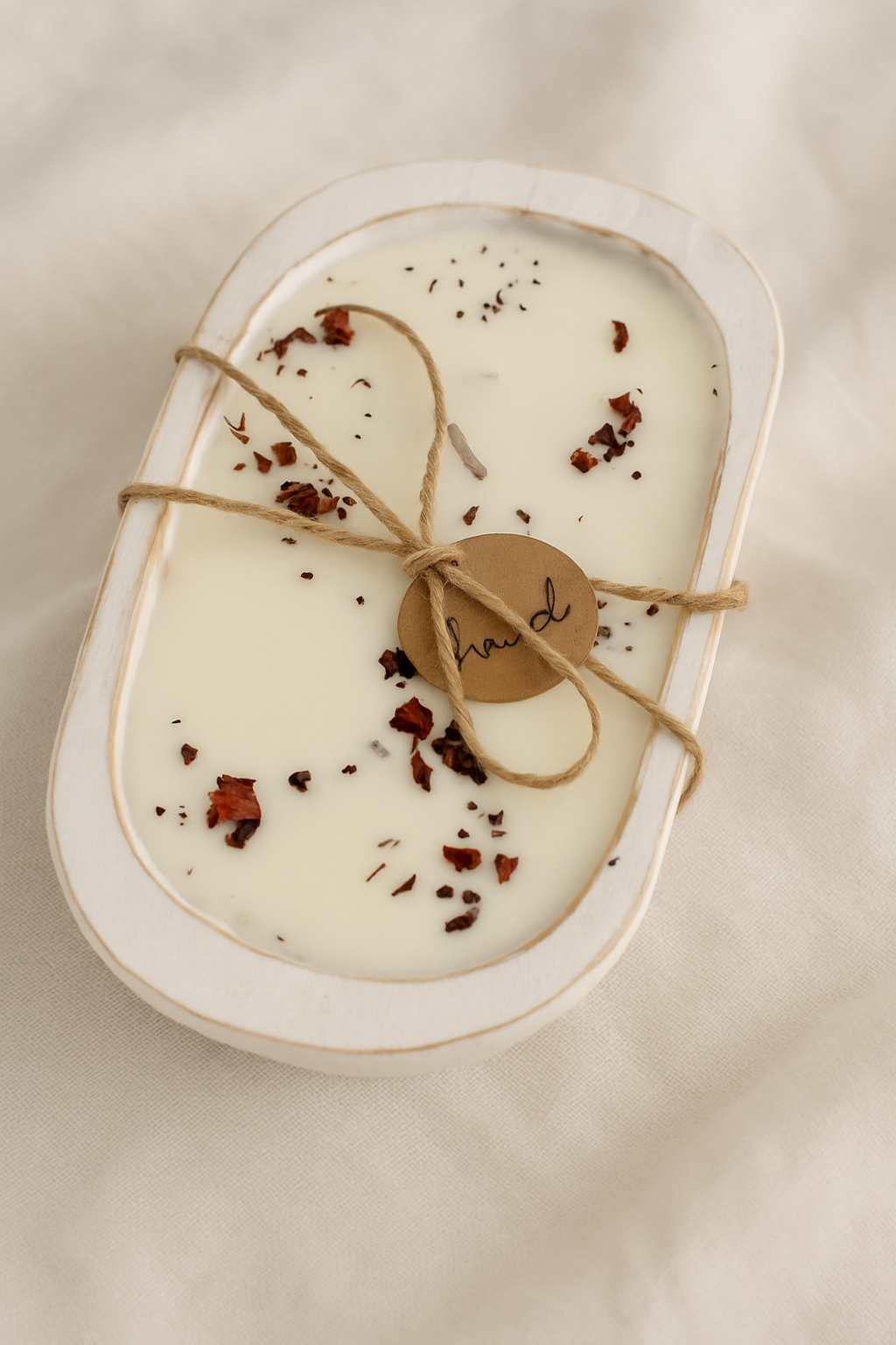 Moose Meadows Farm co - Wholesale Jar/Filled Candle - Handmade dough bowl candles-Hand poured0