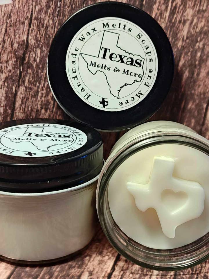 TX Cowboy Blend Wickless Candle for wholesale by Texas Melts and More